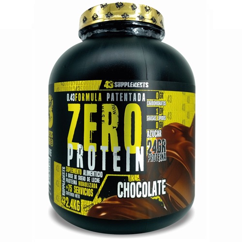 [MS-30726] 43 Supplements - Zero Protein - 2.4 Kg (Chocolate)
