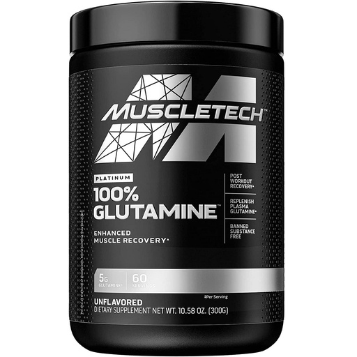 [MS-05706] MuscleTech - Platinum 100% Glutamine - 300 Grs