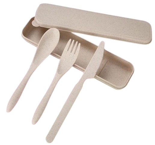 Set de cubiertos de plastico