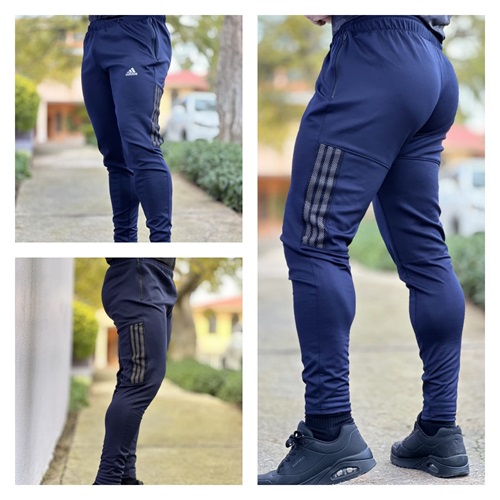 [MS-20113] Pants Deportivo Caballero "Adidas" - Azul Marino (S)