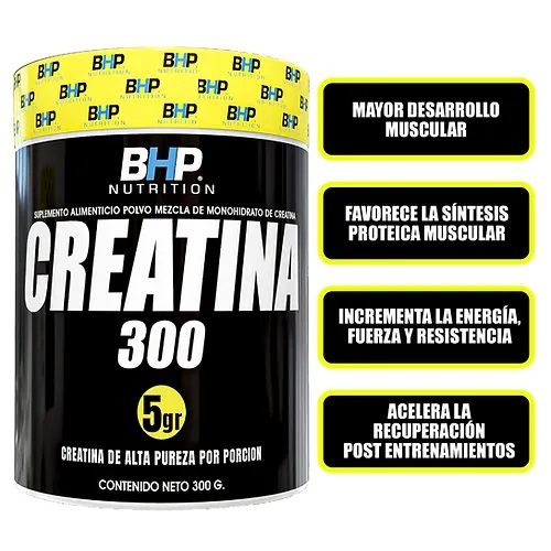 [MS-20075] BHP Nutrition - Creatina Ultra - 300 Grs