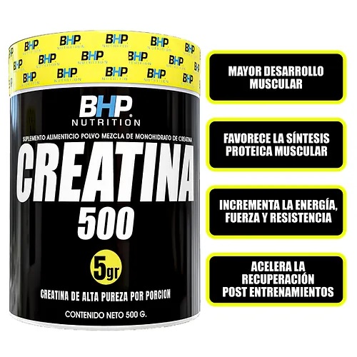[MS-20076] BHP Nutrition - Creatina Ultra - 500 Grs
