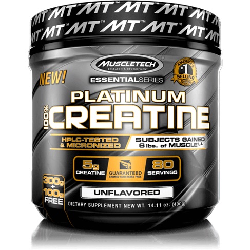 [MS-05737] MuscleTech - Platinum 100% Creatine - 400 Grs