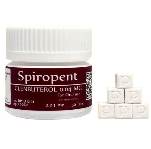 [MS-20180] Rotterdam - Spiropent Clenbuterol - 50 Tabs