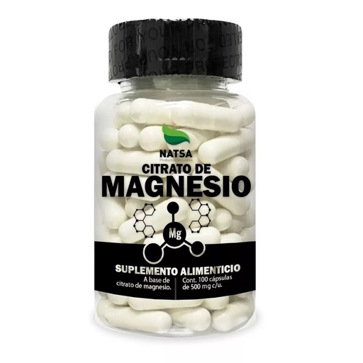 [MS-20182] NATSA - Citrato de Magnesio - 100 Caps